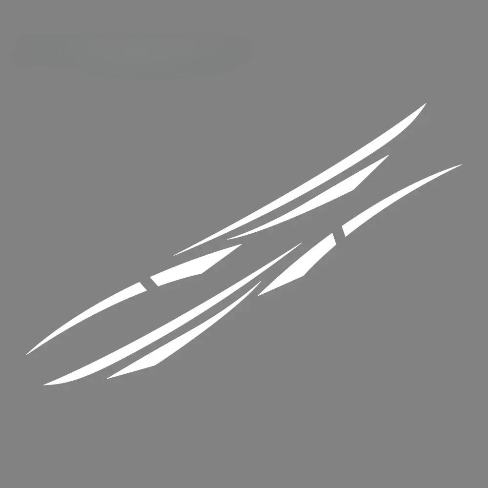 Door Side Skirt Stripe Decal | 2-Piece Self-Adhesive Color Change Vinyl Sticker for Cars & Trucks