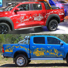 Load image into Gallery viewer, 4x4 Off-Road Mountain Decal Sticker for Ford F-150 / Toyota Hilux / Isuzu D-Max | Vinyl Graphic