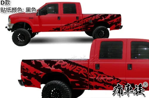 Full-Body Appearance Decoration Vinyl Kit for Ford F-150 Raptor | Custom KK Pickup Wrap