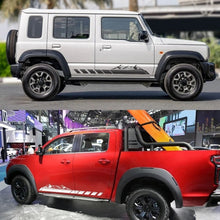 Load image into Gallery viewer, Mountain Peak Off-Road Vinyl Decal for Suzuki Jimny &amp; Ford Bronco | 2-Piece Body Sticker