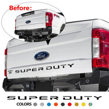Cargar imagen en el visor de la galería, Tail Box Label Decal for Ford Super Duty F-250 / F-350 (2017–2021) | Pickup Vinyl Sticker