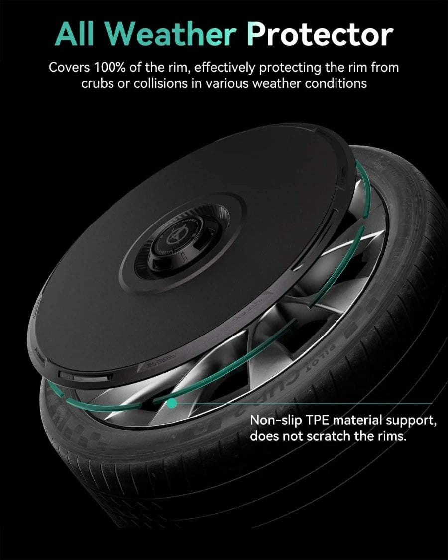 Haloblk Hub Caps for Tesla Model Y Juniper (2025–2026) | 19" & 20" High-Performance Wheel Cover Set