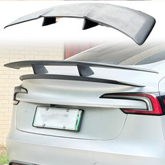 Novitec-Style Rear Trunk Lid Spoiler for Tesla Model 3 (2019–2024) | ABS Luggage Compartment Wing