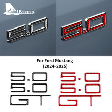 Load image into Gallery viewer, Real Soft Carbon Fiber Rear Panel Trim for Ford Mustang GT (2024-2026) | LHD &amp; RHD