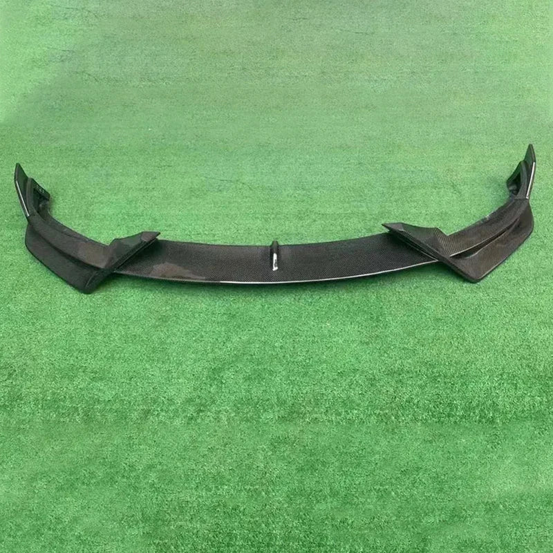 Real Carbon Fiber Front Bumper Lip & Diffuser Spoiler for Tesla Model Y | Diverter Body Kit