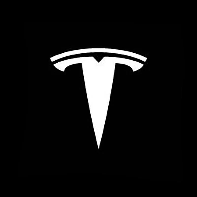 2/4pcs Car Door LED Logo Projector  lights HD Welcome Light 3D Laser Ghost Shadow Light for Tesla Model Y 3 S X car Accessory