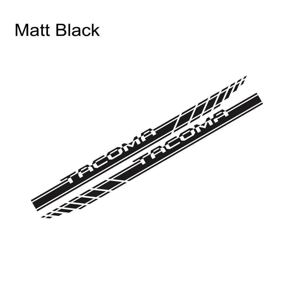 Door Side Stripe Decal for Pickup Trucks | 2-Piece Vinyl Body Graphic Decoration
