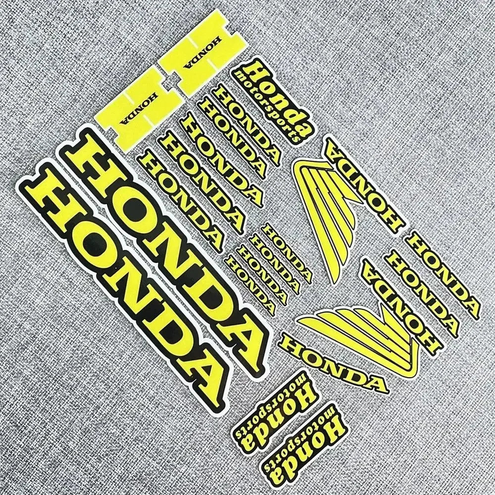 New Motorcycle Side Strip Sticker - Reflective Vinyl Decals for Honda Motorcycle & Car Styling