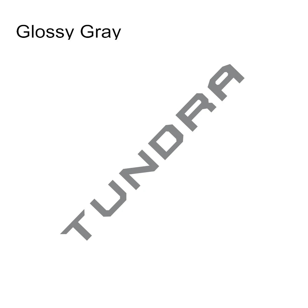 Tailgate Insert & Indent Letter Decal for Toyota Tundra (2014–2019) | Vinyl Pickup Sticker