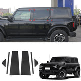 Door, Window & B-Pillar Decorative Sticker Kit for Ford Bronco | Vinyl Trim Decal Set