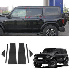 Door, Window & B-Pillar Decorative Sticker Kit for Ford Bronco | Vinyl Trim Decal Set