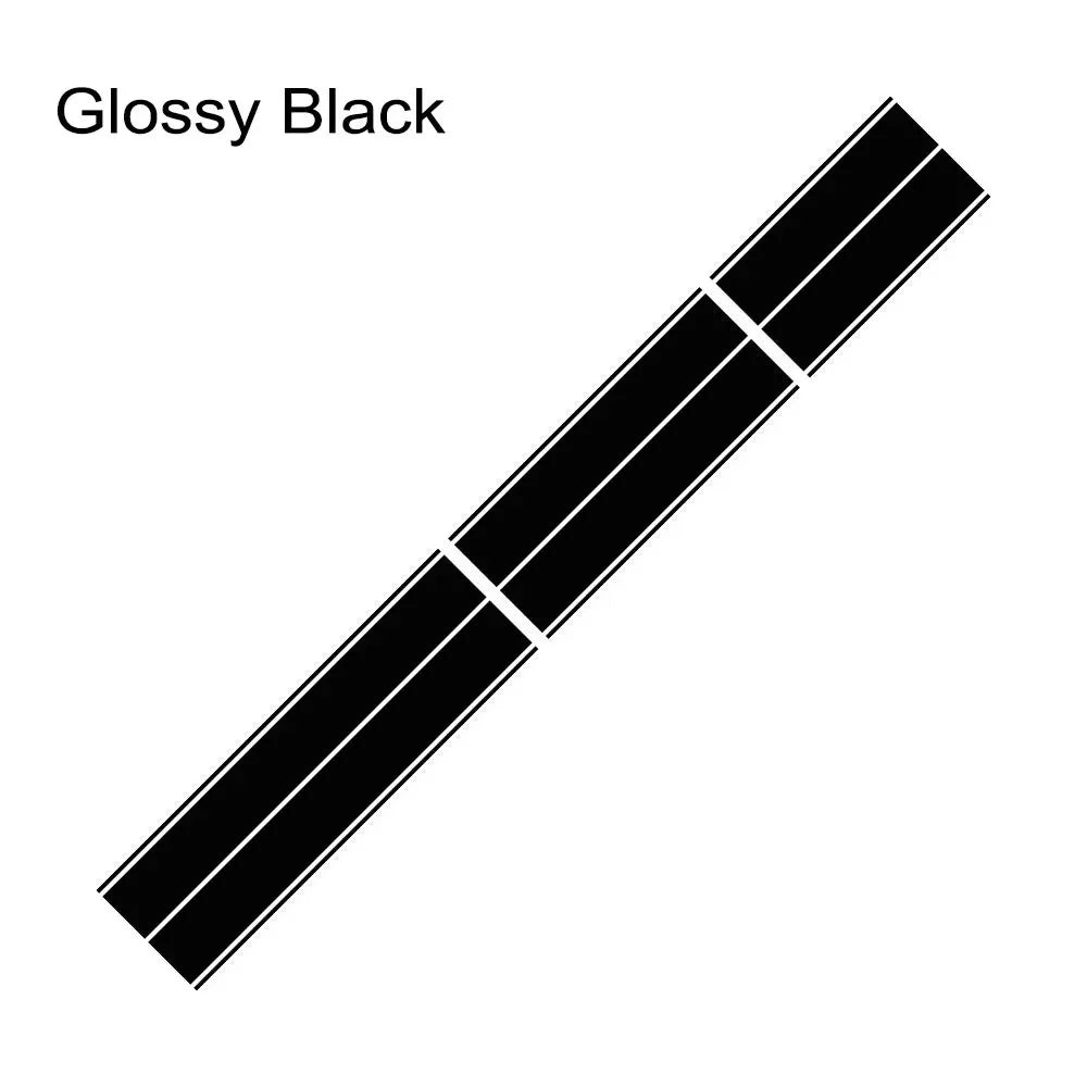 Hood, Roof & Trunk Stripe Decal for Ford Mustang EcoBoost / Shelby GT | PVC Racing Kit