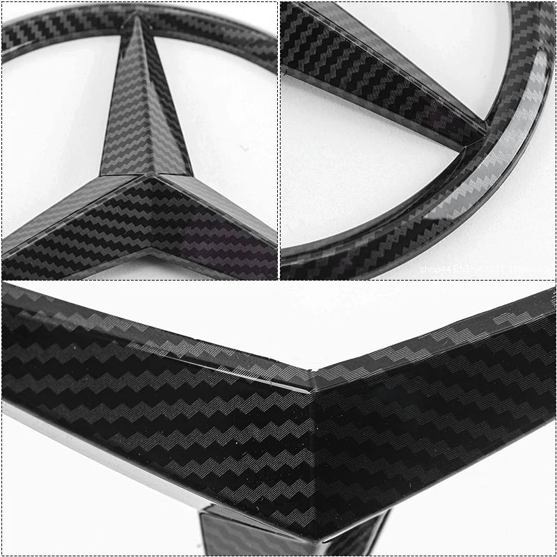 Large Front Grille Badge Decal 18.8cm / 21cm for Mercedes-Benz GLA / GLB / GLS / AMG | MERCEDES-BENZ