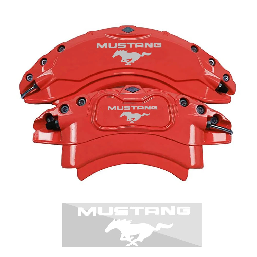 Ford Mustang Brake Caliper Decals – Heat-Resistant High Temp Vinyl (4 Pcs)