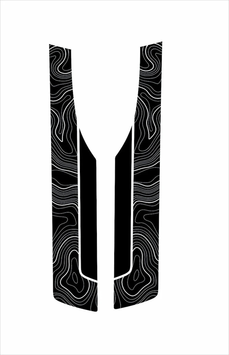 Sporty Fashionable Professional Vinyl Decal Kit for Ford Bronco | Full-Body PVC Appearance Wrap
