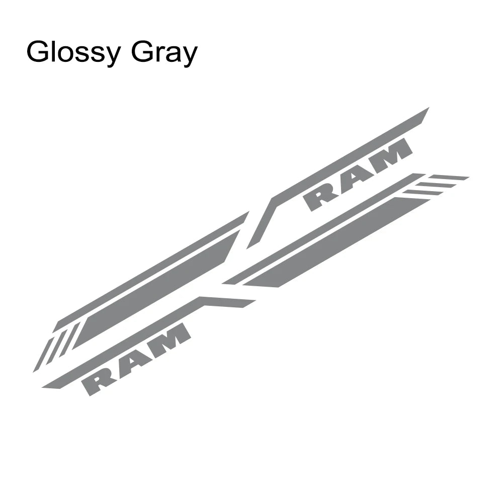 Bed Side Stripe Decal for Dodge RAM 1500 / 2500 / 3500 Rebel / TRX | Pickup Vinyl Graphic