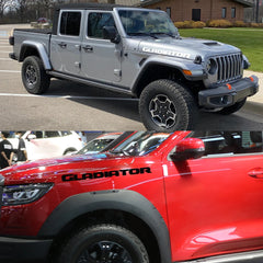 Hood & Side Decal for Jeep Gladiator JT | Engine Hood Truck Sticker Graphic Vinyl