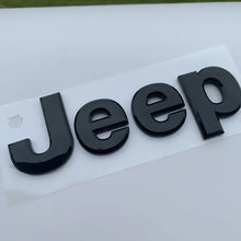 Cargar imagen en el visor de la galería, Front &amp; Rear Emblem Badge for Jeep Wrangler JK/JL / Compass / Renegade / Grand Cherokee | JEEP 3D