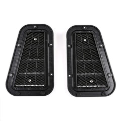 Car Decorative Front Hood Bonnet Side Trim Cover Steel Air Flow Intake Scoop Vent Snow Cover for Land Rover Defender 2004-19