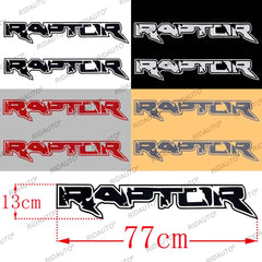 Raptor-Style Body Garnish Decal | Off-Road Auto Tuning Vinyl Decor Cover