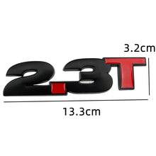 Load image into Gallery viewer, 3D Metal 2.3T Displacement Badge for Ford Mustang GT / Shelby EcoBoost | Emblem Sticker
