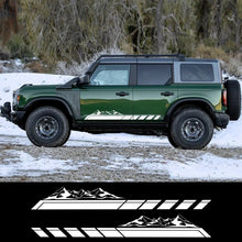 Load image into Gallery viewer, Mountain Peak Off-Road Vinyl Decal for Suzuki Jimny &amp; Ford Bronco | 2-Piece Body Sticker