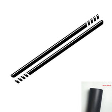 Load image into Gallery viewer, First Edition Carbon Fiber Door Side Stripe Decal for Ford Bronco 4-Door (2021–2025) | Vinyl Graphics Kit