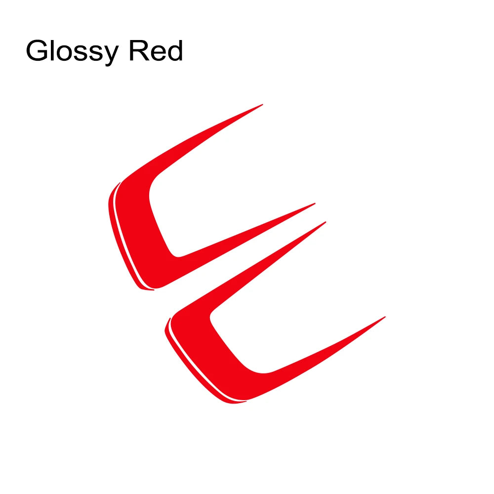Hood Cover Engine Vinyl Film Sticker for Dodge Charger | 2-Piece Sport Style Decal