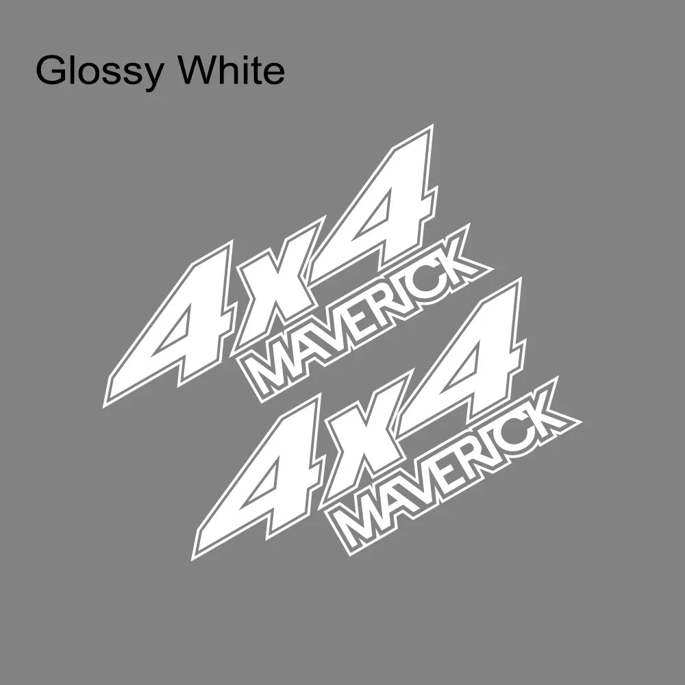 4x4 Rear Bed Side Decal for Ford Maverick XL / XLT / Lariat (2022) | Vinyl Truck Sticker