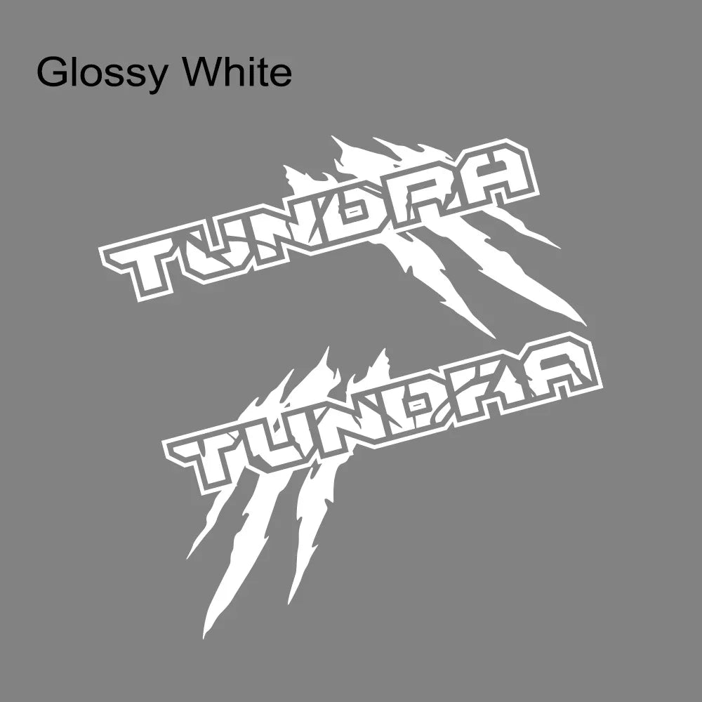 Claw Style Truck Bed Side Decal for Toyota Tundra TRD | Body Graphic Vinyl Sticker 2-Pack