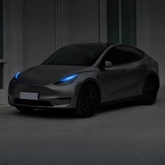 For Tesla Model3/Y Car Headlight Color-changing Film Daytime Running Lights Light Color-changing Film Car Sticker Modification