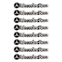 Cargar imagen en el visor de la galería, Aluminum AMG Emblem Sticker for Mercedes-Benz W204 / W203 / W211 / W212 / W205 | Car Badge