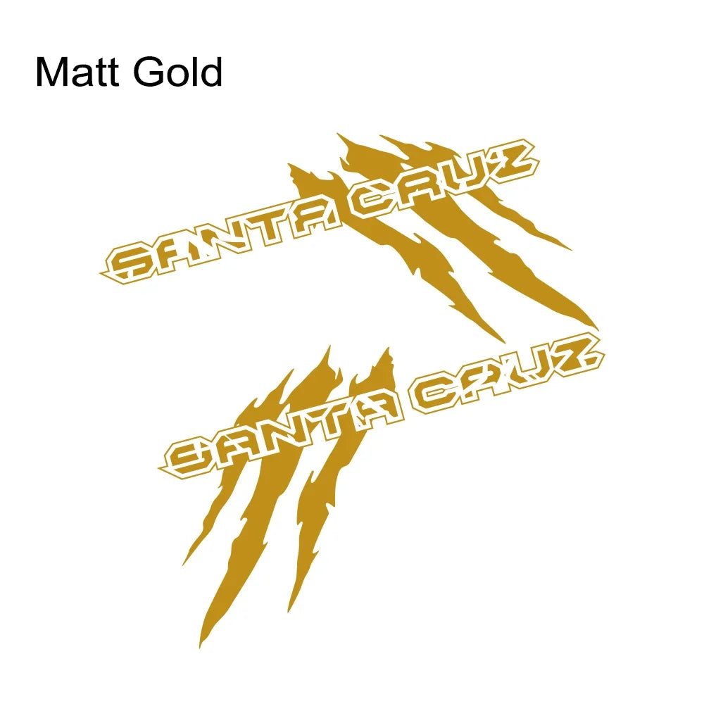 Claw Style Truck Bed Side Decal for Hyundai Santa Cruz | Body Graphic Vinyl Sticker 2-Pack