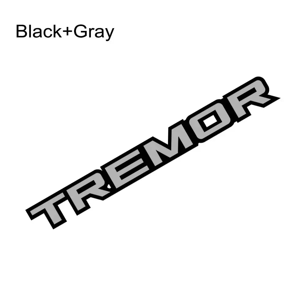 Tremor Graphic Letter Decal for Ford Tremor F-150 / F-250 / Raptor | Vinyl Truck Sticker 2-Pack