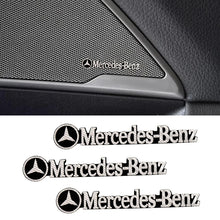 Cargar imagen en el visor de la galería, Aluminum AMG Emblem Sticker for Mercedes-Benz W204 / W203 / W211 / W212 / W205 | Car Badge