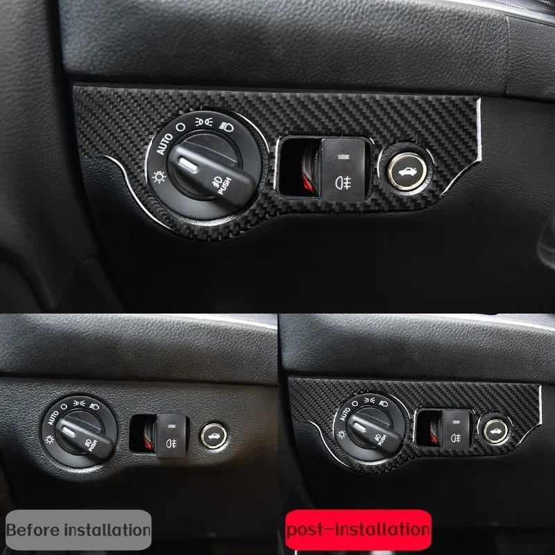 Headlight Switch Panel Cover for Dodge Challenger (2015+) / Charger (2010+) | Color Options