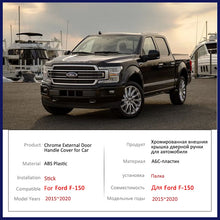 Load image into Gallery viewer, Chrome Smart Door Handle Cover for Ford F-150 (2015–2020) | Exterior Decoration Protective Film