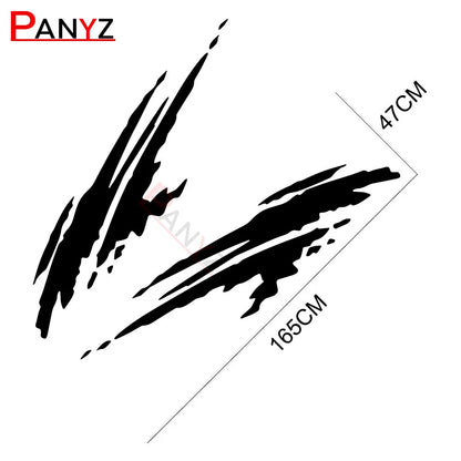 Splash Style Side Door Decals – For Jeep Gladiator JT Pickup Truck Vinyl Graphics Kit