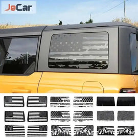Rear Window Tint Decal Ornament for Ford Bronco (2021+) | PVC Privacy Sticker