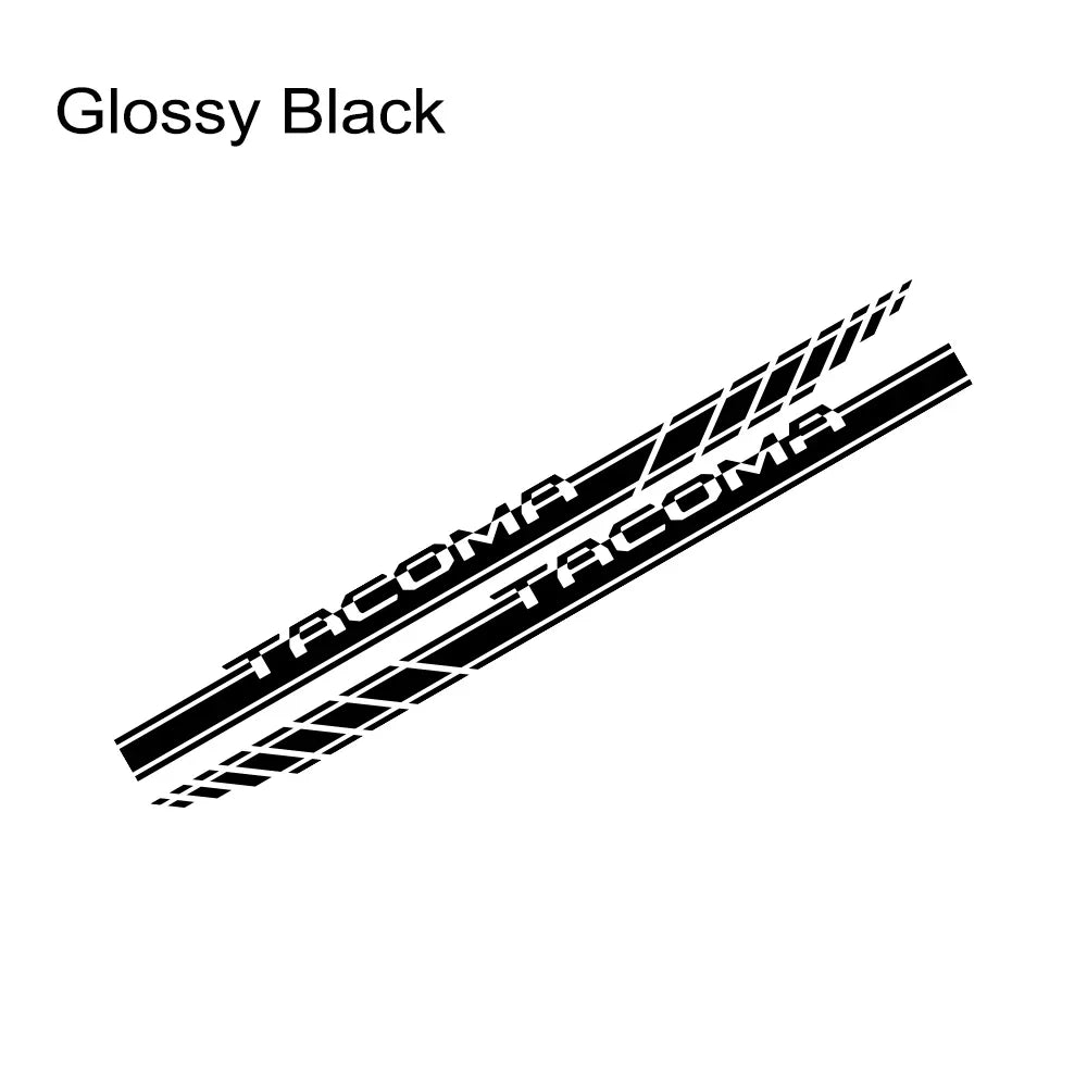 Door Side Stripe Decal for Pickup Trucks | 2-Piece Vinyl Body Graphic Decoration