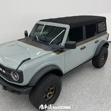 Load image into Gallery viewer, Custom Sports Body &amp; Hood Modification Vinyl Decal Kit for Ford Bronco | PVC Full-Body Wrap