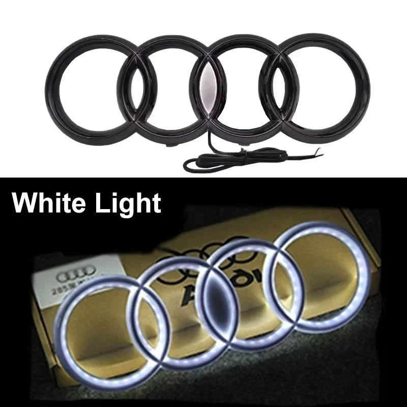 LED Dynamic Streamer Front Grille Emblem for Audi Q7/Q8/S3/A1 | Badge