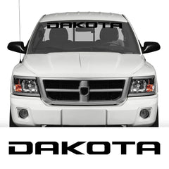 Front Windshield Decal for Dodge Dakota SLT / SXT / 5.9 / R/T | Vinyl Truck Window Sticker