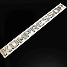 Cargar imagen en el visor de la galería, KOMPRESSOR Side Emblem &amp; Rear Trunk Badge Sticker for Mercedes-Benz SLK / CL | 1-Piece