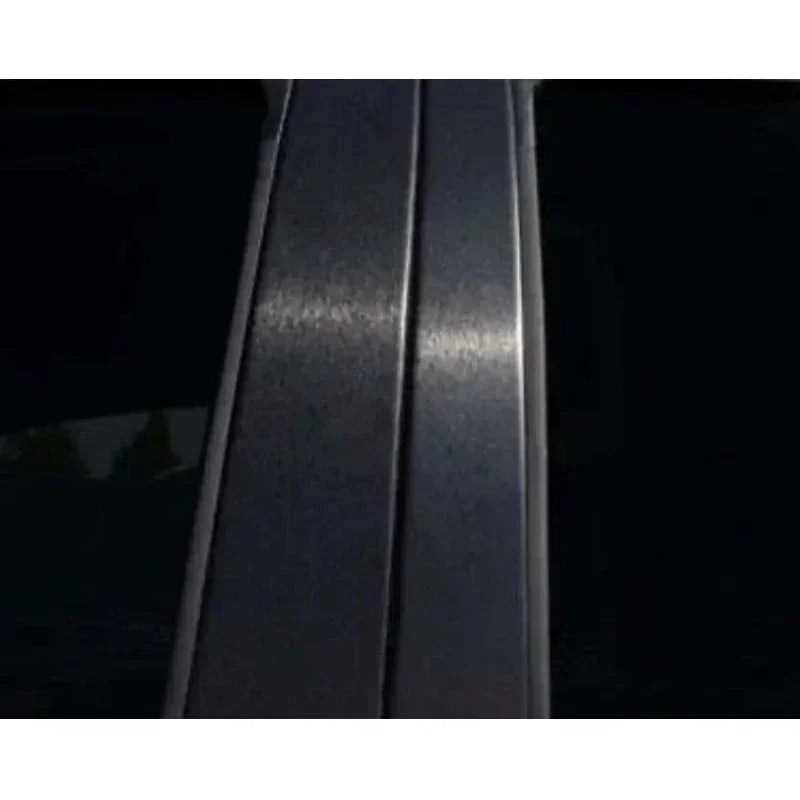 6pcs Window Door Column B C Pillar Post Cover Trim For Mercedes Benz A Class W169 5-Door Hatchback 2005-2012 Decoration Stickers