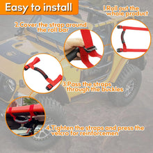 Cargar imagen en el visor de la galería, Roll Bar Grab Handles Grip for Jeep Wrangler YJ/TJ/JK/JL (1995–2021) | 4-Piece Set