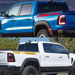 Bed Side Stripe Decal for Dodge RAM 1500 / 2500 / 3500 Rebel / TRX | Pickup Vinyl Graphic