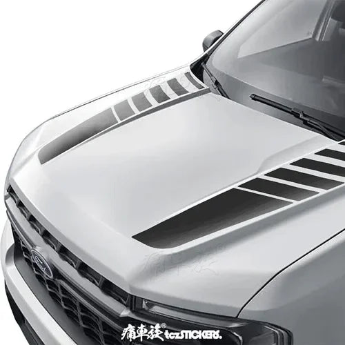 Dedicated Hood Trim Decal Film for Ford Maverick | Premium Color Change Vinyl