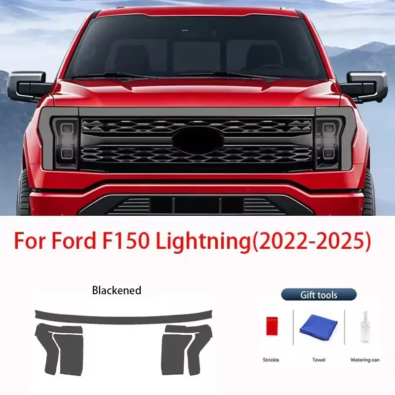Pre-Cut Clear PPF TPU Paint Protection Film for Ford F-150 Lightning (2022–2025) | 2-Piece