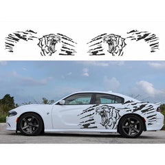 Car Vinyl sticker FOR Dodge Charger 2015-2025 body decoration sporty fashionable Decal modified accessories